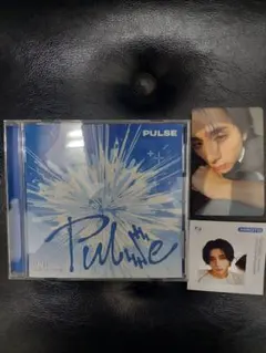 INI 8th シングルPULSE通常盤CD＋西洸人トレカ＋ステッカーセット