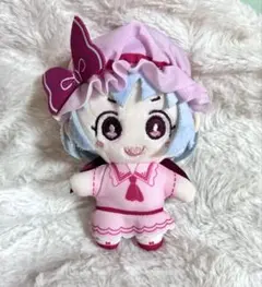 ダイソー 東方プロジェクト ぬいぐるみキーホルダー レミリア