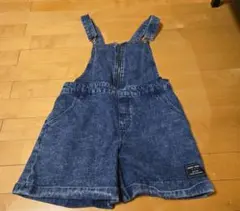 ZIDDY ショートデニム オーバーオール