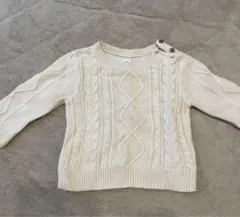 babyGAP   ニットトップス♡ニットセーター♡ケーブル網ニット