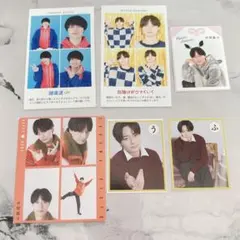 TVガイド 推しの証明写真 推しお守り 4カット メロかるた 作間龍斗