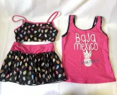 Ocean Pacificパイナップル柄 セパレート水着　150