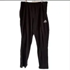 adidas【F】アディダス ジャージパンツトラックパンツ ブラック タグ無し