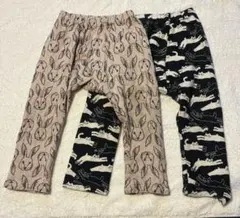 kucca クッカ ocoteco 長ズボン　90 オーガニックコットン2点