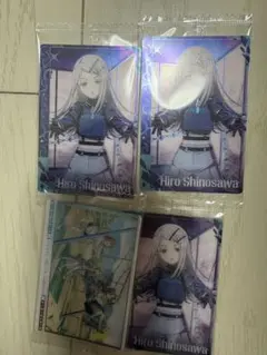 学園アイドルマスター 学マス ウエハース カード 3弾 篠澤広 4枚