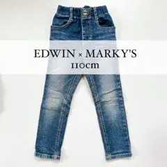 デニム 110 マーキーズ エドウィン 長ズボン EDWIN