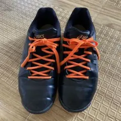 ASICS トレーニングシューズ ブラック/オレンジ22㎝