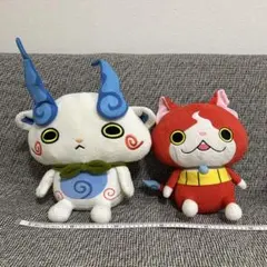 妖怪ウォッチ　ジバニャンとコマさん　ぬいぐるみセット
