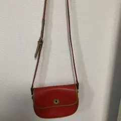 【LANCEL】レッド ショルダーバッグのサムネイル