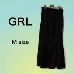 GRL フレアスカート Mサイズ 黒
