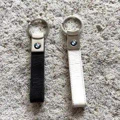 BMW レザー　キーホルダー　2本セット