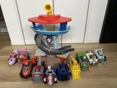 パウパトロール パウステーションとベーシックビーグルのセット