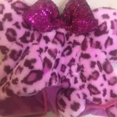 ミニー 豹柄 ヒョウ柄 ファンキャップ ディズニー