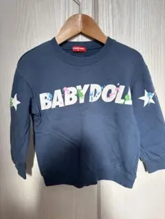 BABYDOLL トレーナー 110 ネイビー