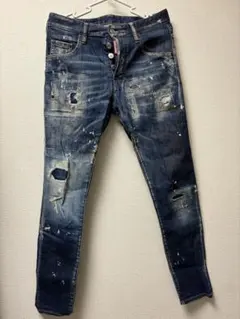 DSQUARED2 ダメージ加工 スキニーデニム 44