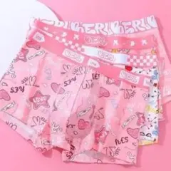 新品　前閉じ　抜群の伸縮性 メンズ 下着 ボクサーパンツ　4枚セット　激安　Ｌ