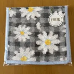 フェイラー　ラブラリー♡マーガレット　ハンカチポーチ　WEB限定　ライトグレー