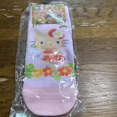 サンリオ　日焼けキティ靴下　23-25cm