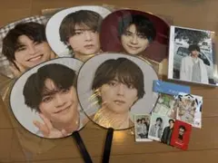 佐藤勝利　うちわ　ステッカー　写真集　トレカ　まとめ売り　timelesz