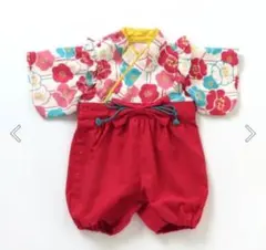 ブリーズ　BREEZE 袴風カバーオール　袴　カバーオール　80