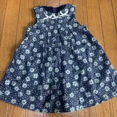 BeBe ジャンパーワンピース 100cm