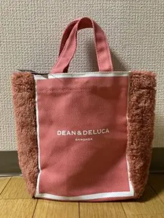 DEAN & DELUCA ピンクトートバッグ
