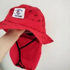 広島東洋カープ★カープ　CARP グッズ　観戦　赤 ハット 帽子54cm　応援のサムネイル