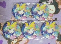 プロセカ プロジェクトセカイ グリッター缶バッジ グリ缶 鏡音レン