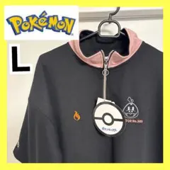 新品未使用タグ付き　ポケモン　ハーフジップ プルオーバー　ホゲータ　L メンズ