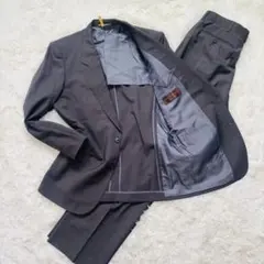 vintage イヴサンローラン ダブルスーツ セットアップ グレー YSL