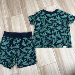 80cm GAP ギャップ 半袖 半パン セットアップ 恐竜柄のサムネイル