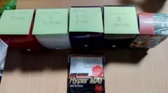 カードケース5個セットとカードスリーブ