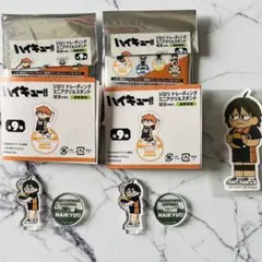 【匿名配送】　ハイキュー　ジロリ　ミニアクリルスタンド　試合　山口忠　2点セット