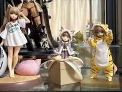 うちのねこが女の子でかわいい　きなこ　フィギュア　国内正規品　セット売り