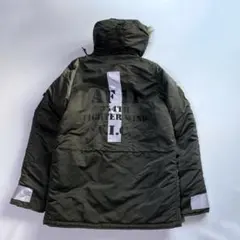 ALPHA アルファ N-3B フライトジャケット XL カーキ ミリタリー