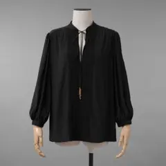 CELINE 20AW トリオンフ チェーン シルクブラウス 長袖シャツのサムネイル