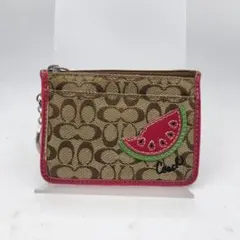 COACH スイカ柄 ケース ほぼ新品 箱付き 2025年最新】コーチ すいかの人気アイテム - メルカリ