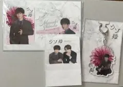 ウソ婚 渡辺翔太　カードセット　アクリルキーホルダー　スタンドメモセット