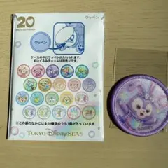 東京ディズニーシー ダッフィー20周年 ワッペン ステラルー