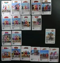 神田カレーグランプリ スーパー戦隊 トランプカード18枚 - メルカリ