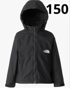 THE NORTH FACE ブラック コンパクトジャケット 150