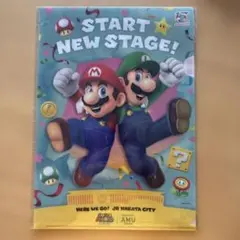 スーパーマリオ JR博多シティ クリアファイル