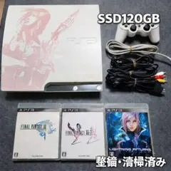 PS3 FFXIII ライトニングエディション+ソフト3本SSD120GB