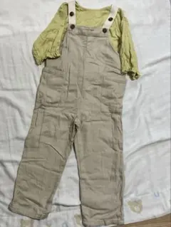 samansa Mos2 Lagom オーバーオール 100cm