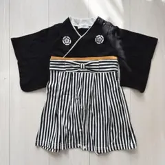 ベビー 袴 着物 ロンパース カバーオール 節句 お宮参り70