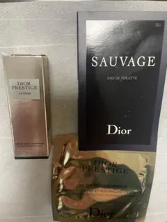 ディオール　プレステージ　香水　SAUVAGE サンプル　未使用品