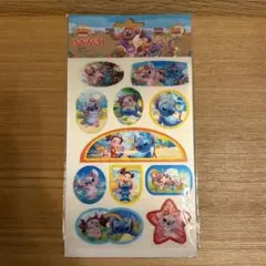 Disneyスティッチ3Dシール＆キラキラシール