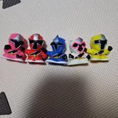 戦隊ヒーロー フィギュア 5体セット - メルカリ