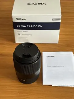 【美品】SIGMA 30mm F1.4 DC DN xマウントのサムネイル