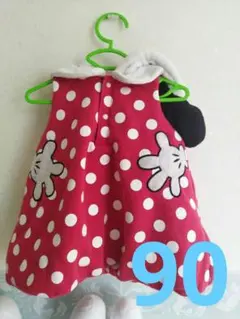 90 ディズニーリゾート ディズニー ミニー 防寒 ミニーマウス 被り物